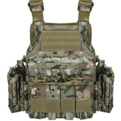 Taktická vesta nosič plátů YAKEDA VT-8300-2 multicamo – Zboží Mobilmania
