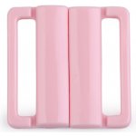 Plavkové zapínání šíře 25 mm plastové - růžová nejsv. (2 pár) – Hledejceny.cz