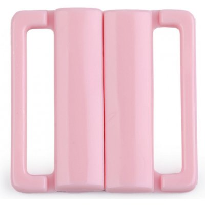 Plavkové zapínání šíře 25 mm plastové - růžová nejsv. (2 pár) – Hledejceny.cz