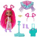 Mattel Barbie Extra minis ve festivalovém oblečku HPB19 – Zboží Mobilmania