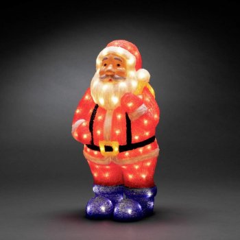 Konstsmide 6247-103 akrylátová postava Energetická třída EEK2021 : G A G Santa Claus teplá bílá LED červená
