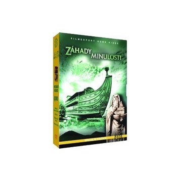 Záhady minulosti: Atlantida: Ztracená civilizace + Boží hněv + Hledání archy úmluvy + Noemova archa, 4 digipack DVD