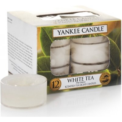 Yankee Candle White Tea 12 x 9,8 g – Zbozi.Blesk.cz