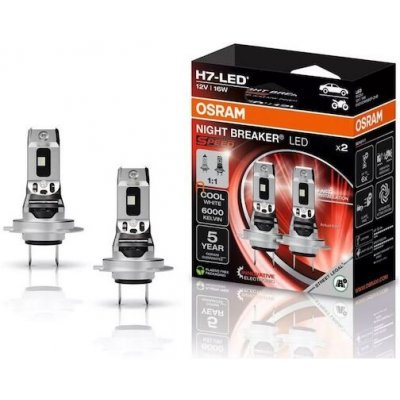 Osram 12V H7 NightBreaker LED SPEED OSRAM, set 2ks | Zboží Auto Osram 12V H7 NightBreaker LED SPEED OSRAM, set 2ks | Zboží Auto