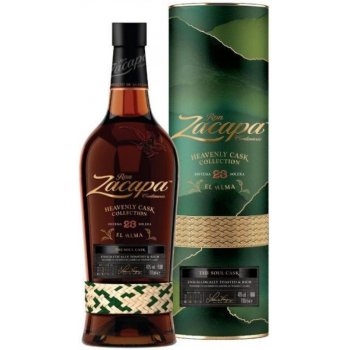 Ron Zacapa Heavenly cask collection El Alma 23y 40% 0,7 l (tuba)