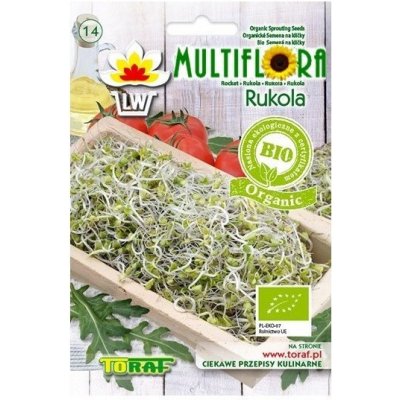 MultiFlora BIO Rukola - semena na klíčení 10 g – Zboží Mobilmania