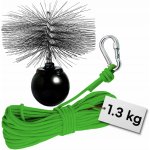 Sigmet koule 1,3 kg lano 12 m kartáč 200 mm ocelový – Hledejceny.cz