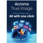 Acronis True Image Premium, Licence na předplatné (1 rok), 3 poč – Zboží Živě