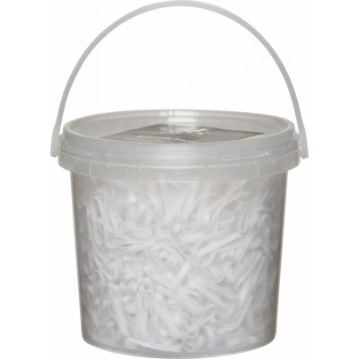 Horseguard Gumičky silikonové HorseGuard, 500/1500 ks, bílé – Zboží Dáma