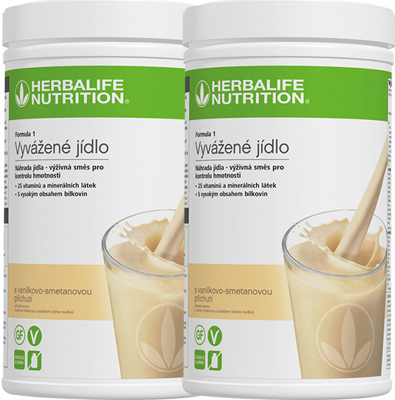 Herbalife 2 x koktejl Formule 1 2 x 780 g