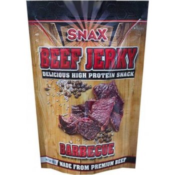 Snakit Foods Snax Beef Jerky Barbecue Sušené hovězí maso 25 g