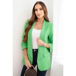 Kesi dámské sako 9165 bez zapínání Zelená světle – Zbozi.Blesk.cz