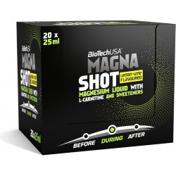 BioTech USA Magna Shot citron limetka 20 x 25 ml