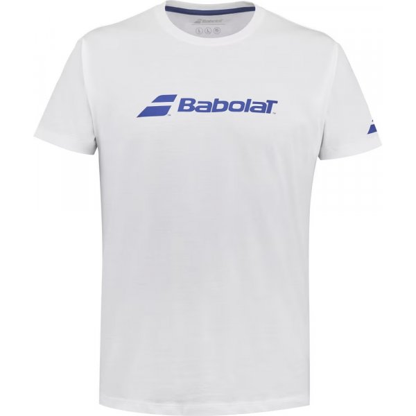 Pánské tričko Babolat Exercise Babolat Tee Man White