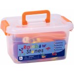 KIK Oblázky Rainbow Stones color 36 ks – Sleviste.cz