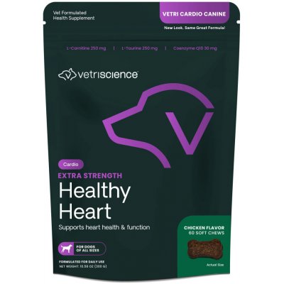 VetriScience Vetri Cardio Canine tablety na podporu srdeční činnosti pro psy 60 tablet – Hledejceny.cz