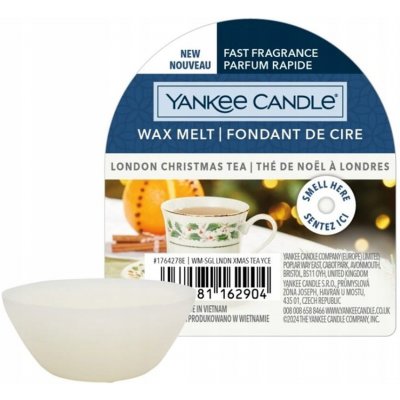 Yankee Candle vonný vosk Christmas London Christmas Tea 22 g – Zboží Dáma