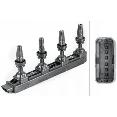 Zapalovací cívka HELLA 5DA 358 057-861 – Hledejceny.cz