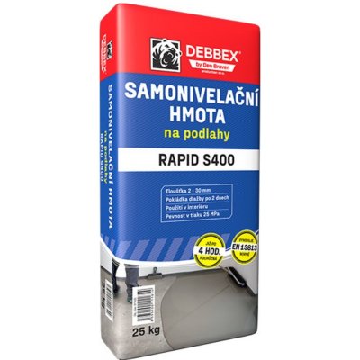 DENB rychle tuhnoucí samonivelační hmota RAPID S400 25kg – Zboží Mobilmania