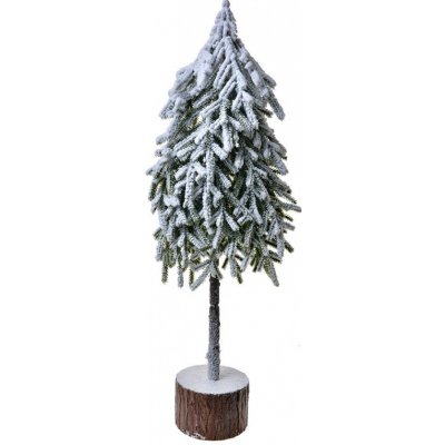 Vánoční dekorace zasněžený jehličnatý stromek 20*15*53 cm Clayre & Eef – Hledejceny.cz