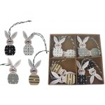 Zajíček k zavěšení, 8 ks D6108 – Zboží Dáma