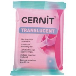 CERNIT Modelovací hmota TRANSLUCENT tmavě červená 56 g