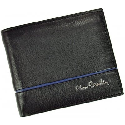 Pánská kožená peněženka Pierre Cardin SAHARA TILAK15 8824 černá / modrá – Zboží Mobilmania