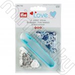 Knoflík stiskací JERSEY 8 mm PRYM LOVE - modré, sv. modré, bílé – Hledejceny.cz