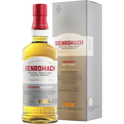Benromach Contrasts Peat Smoke 2014 46% 0,7 l (karton) – Hledejceny.cz