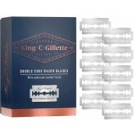 Gillette King C. Double Edge žiletky 10 ks – Zboží Dáma