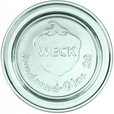 Víčko skleněné Weck 80 mm, 6 ks – Hledejceny.cz
