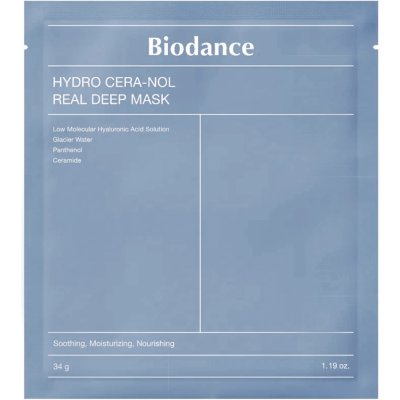 Biodance Hydro Cera-nol Real Deep Mask Hydratační kolagenová maska 1 ks 34 g – Zboží Dáma