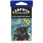 Carp’R’Us Obatlíky s koužkem Ring Swivel vel.8 – Zboží Dáma