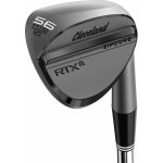 Cleveland RTX 6 ZipCore Black Satin wedge univerzální, pravé, ocel,10°, 50°, True Temper Dynamic Gold Spinner