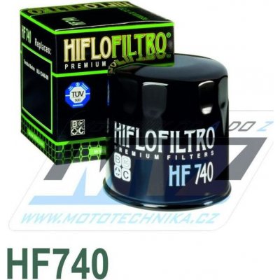 Filtr olejový HF740 (HifloFiltro) - Yamaha F150+200+250 + FX HO + FX Cruiser SHO + FZR+FZS+VXR+VXS + 190FSH + 212 Limited + 212SS + 212X (olejovy-filtr-hf740) HF740 – Zbozi.Blesk.cz