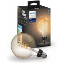 Philips Hue 8719514279131 LED designová žárovka 1x7W 1xE27 550lm 2100K Globe, Bluetooth, Teplá bílá
