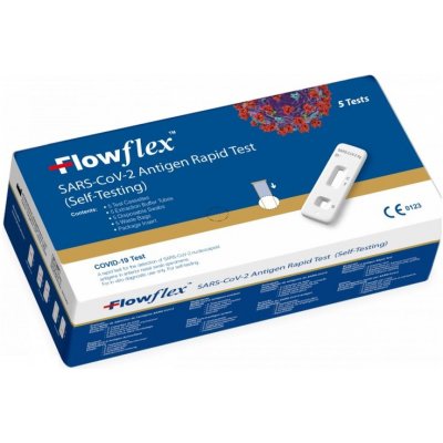 Acon Biotech (Hangzhou) Co., Ltd. Antigenní test Flowflex 5 ks z nosu – Zbozi.Blesk.cz