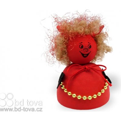 BD-TOVA Čert se zlatým řetězem 1 ks - sady k dotvoření – Sleviste.cz