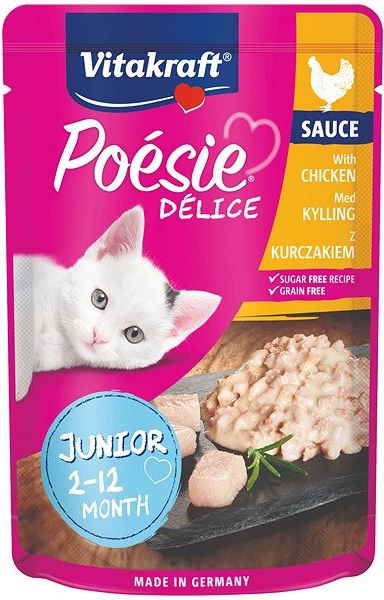 Vitakraft Cat Poésie Délice kuřecí Junior 85 g