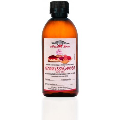 Aromka Brno Lesní jahoda aroma 40% 260 ml – Sleviste.cz