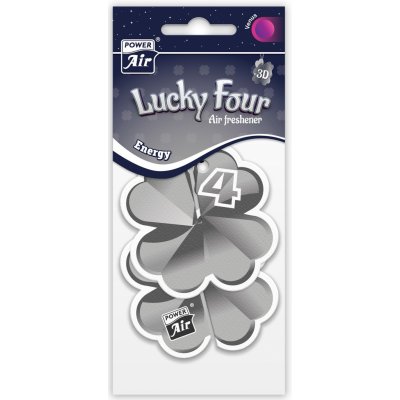 POWER AIR Osvěžovač 3D papírový LUCKY 4 ENERGY – Hledejceny.cz