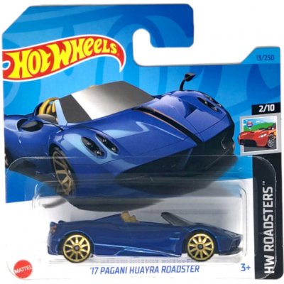 Hot Wheels 17 Pagani Huayra Roadster Blue