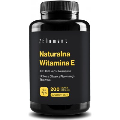 Zenement Natural Vitamin E 200 kapslí – Hledejceny.cz