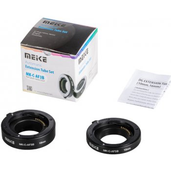 Meike makro mezikroužky pro Canon M s přenosem clony ECO