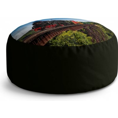 Sablio Taburet Circle Vlak na mostě: 38x48 cm – Zboží Dáma