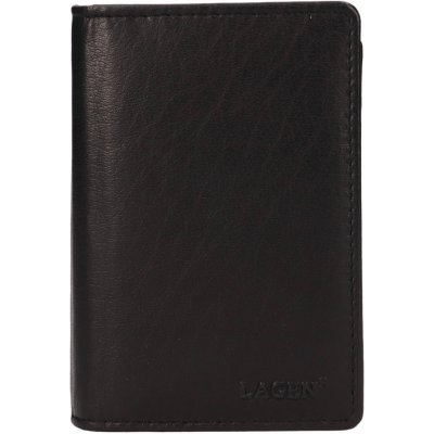 Lagen dámské kožené pouzdro na doklady Erena černá – Zboží Živě