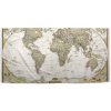 Ručník Sablio Ručník s potiskem Mapa světa 70 x 140 cm