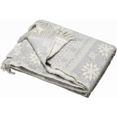 DF David Fussenegger bavlna deka Winter snowflakes Vločky šedá 150x200 – Zboží Mobilmania