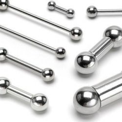 Šperky4U piercing do jazyka činka PJ1014-12063