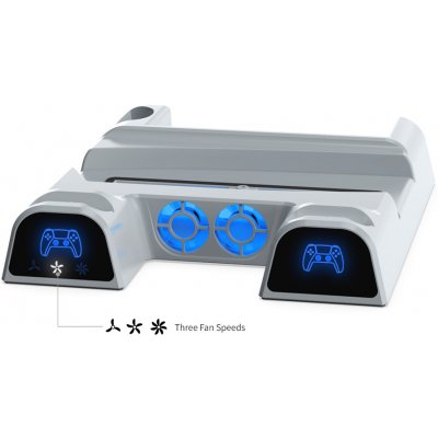 DOBE TP5-1511 Multifunkční Chladící Stanice pro PlayStation 5 – Zboží Živě